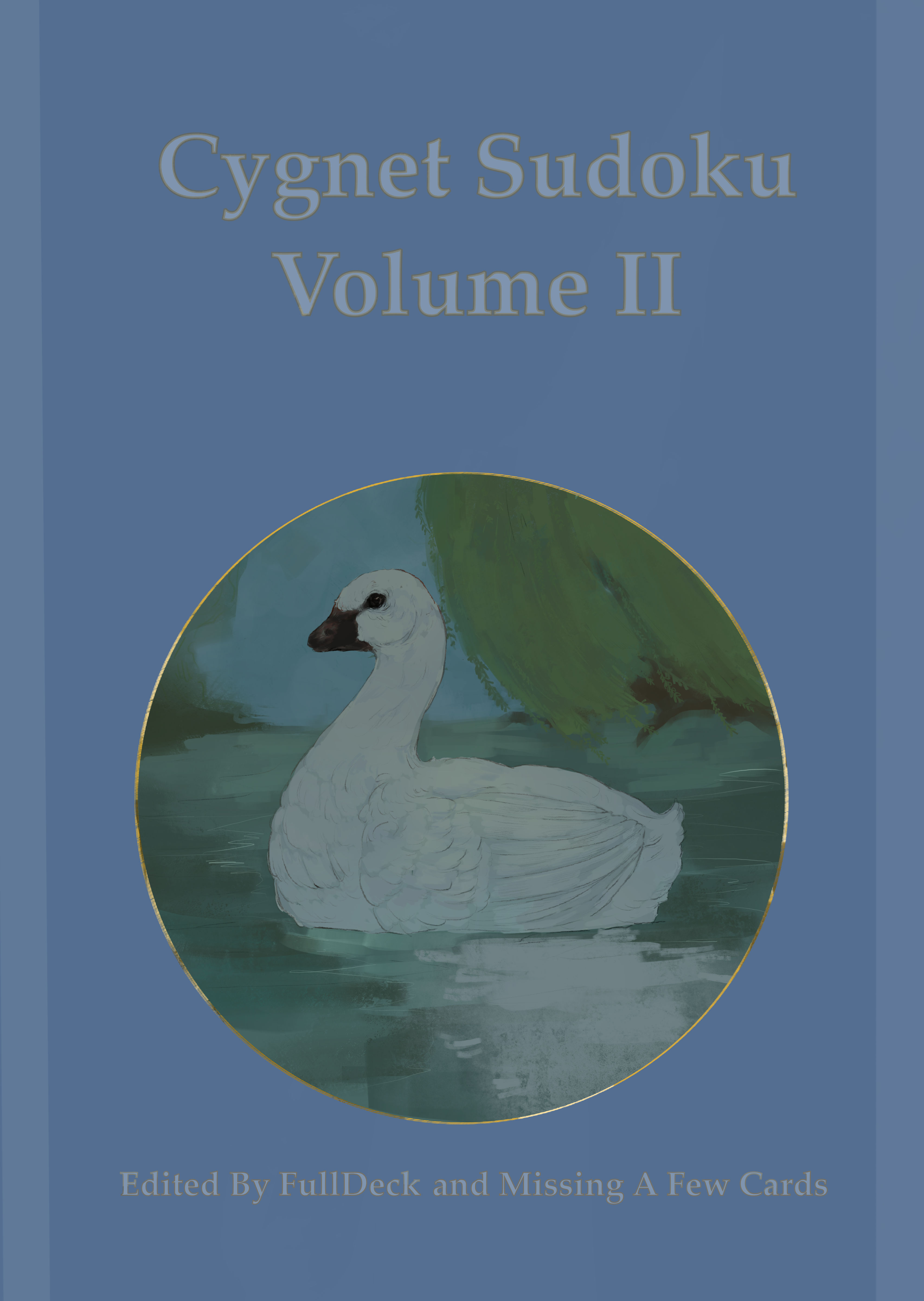 Cover of book featuring a cygnet